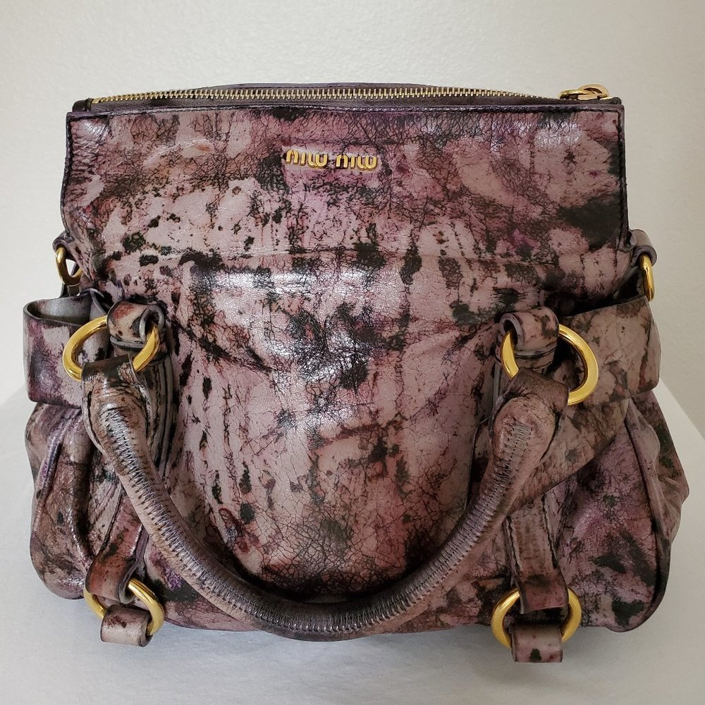 ***SOLD****  Miu Miu Prada Leather Purse - Picture 12 of 16